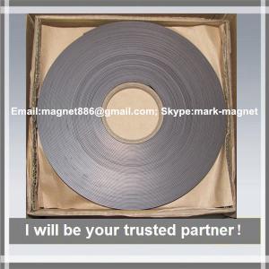 China Magnetic strip; Flexible rubber magnet strip Магнитная лента 12,7 тип А и B без клеевого слоя factory