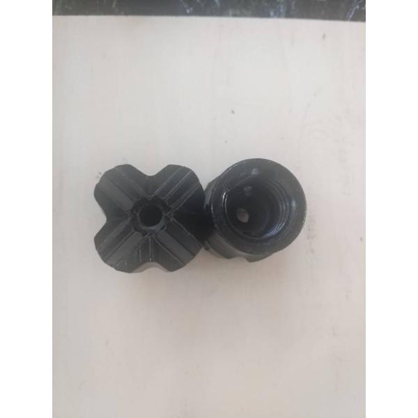 H25 - 42mm Diameter Cross Drill Bit Threaded Small Hole Drilling Tools For Minning Quarring