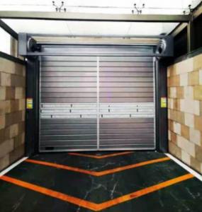 China 380V 50Hz High Speed Villa Remote Control Spiral Door Industrial With Safety Protection factory