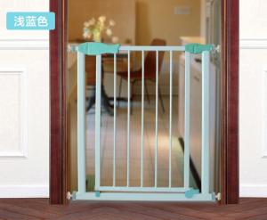 China Unique Door baby security gate / Child Safety Gates For Stairs Green factory