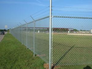 ASTM 392 standard 6ft x 100ft Ral color chain link fence with 610g zinc coating  for Playground