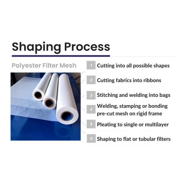 Seamless Polyester Monofilament Filter Mesh Tube For Efficient Particle Retention And Durability