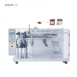 China PLC Automatic Bagging Machine Bag Feeder Stand Up Pre - Made Bag Granule Packaging Machine factory