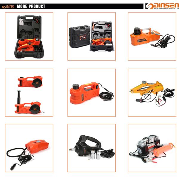 3T Cordless Car Jack With Air Compressor And Jump Starter Battery