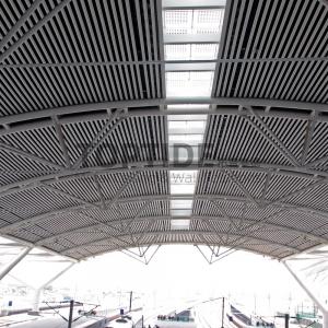 China Architectural Aluminum Wall Ceiling Panel Decorative Drop Ceiling Tiles factory