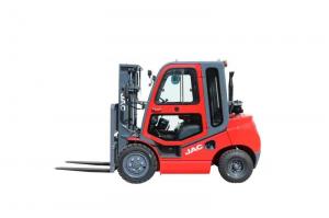 China JAC 3 Ton CPCD30 Forklift With Cabin Diesel Triplex Mast factory