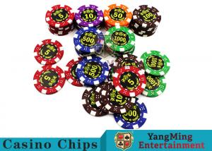 China Good Printing Non - Faded Casino Royale Poker Chips With Special ABS Material factory