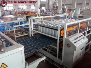 China Simple Operation Plastic Sheet Extrusion Machine , PVC Sheet Making Machine Big Intensity factory