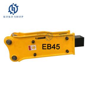 China EB45 Open Top Side Type 45mm Diameter Chisel Hydraulic Jack Breaker Rock Hammer For 0.8-1.5 Ton Mini Excavator factory