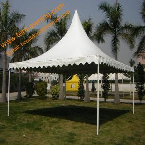 China Fireproof Wedding  Party Event Trade Show Tent 4x4m Pagoda High Peak Tent factory