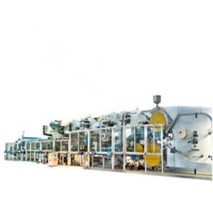 China Ultrasonic Automatic Hot Selling Professional Italy technology Exported I shape Adult diaper machine factory