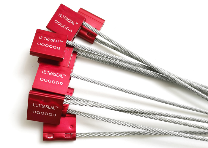 3.5mm Diameter High Security Cable Seals For Containers Laser Print
