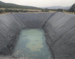 China Root Barrier HDPE Membrane Liner 40 Mil For Water Tank Swimming Pool factory