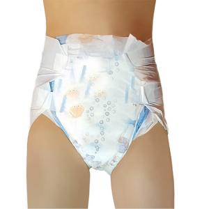 China Blue ADL Ultra Thick Unisex Adult Diapers With 3D Leakguard factory