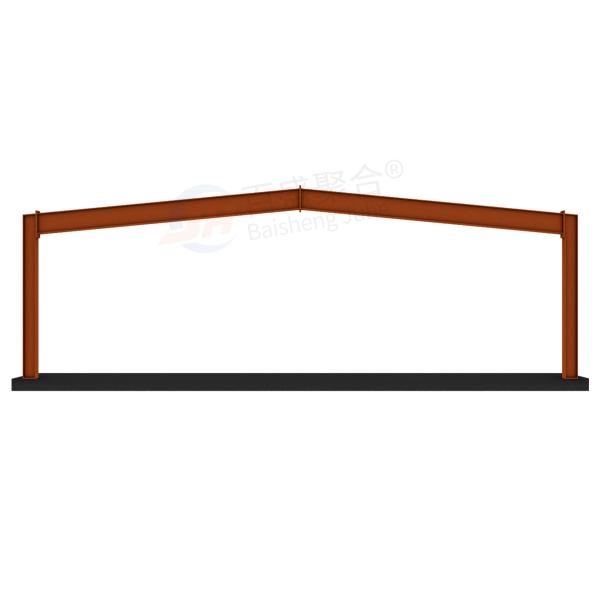 Prefab Metal Space Frame Q235 Q355B Grade Customized Steel Structure Workshops Factories