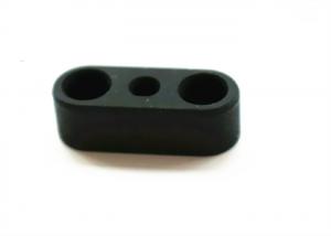 China Customized Molded Rubber Parts / Synthetic Rubber Plug Parts Smooth Surface on sale