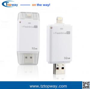 China I-flash drive otg usb flash drive for Phone 6S Plus pad adding Extra Storage factory