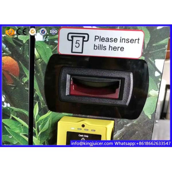 Remote Control Orange Juice Vending Machine Business For 330-450 Ml Cup Size