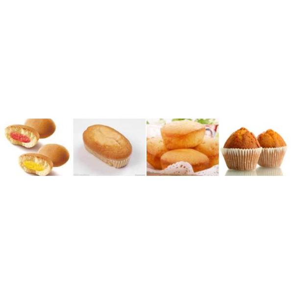 PD600 Semi Automatic Cake Machine Cupcake Production Line Muffin Custard Cake Making Equipment Machinery