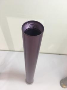 China Aodized Aluminum Round Tapping Tube / Flaring Tube for Fishing Pole factory