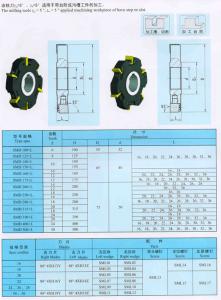China CNC Machine Indexable Face Mill , Professional Side And Face Milling Cutter factory
