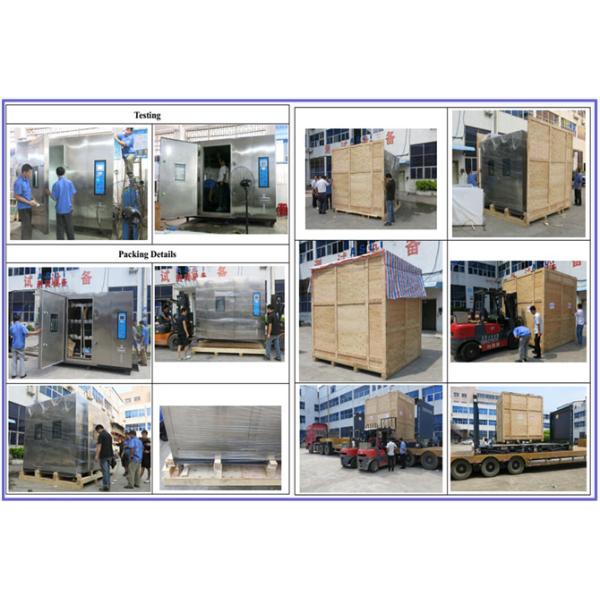 IEC 60068 Standard Lab Test Equipment / Temperature Humidity Combined Vibration Chamber For Climate Testing