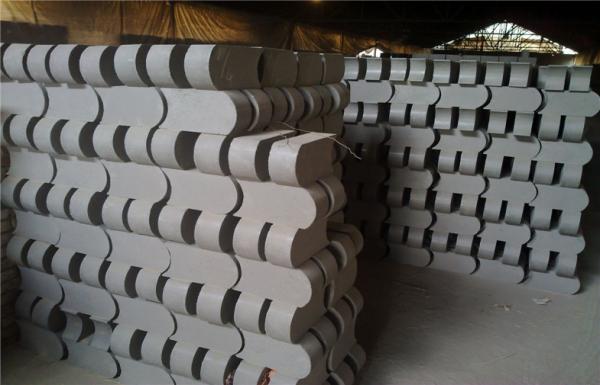 ISO9001 Phosphate Bonded High Alumina Bricks For Cement Rotary Kiln , 230*114*65