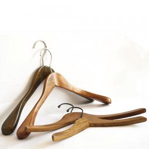 China luxury antique wood brand coat hanger on sale