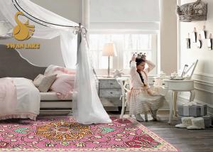 China 100% Polyester Anti Slip Carpet , Non Skid Rug Mat For Door Floor Waterproof on sale