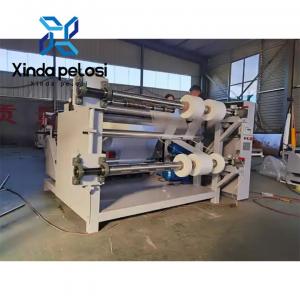 China 2000mm Roll Thermal Paper Slitting Rewinder Kraft Paper Rewinding Machine 150m/Min on sale