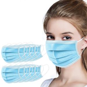 China Sterilized Medical Antibacterial Face Mask 3 Layer Surgical Mask Dust Pollution on sale