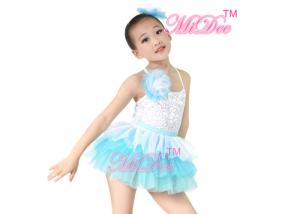 China Lovely Kids Dance Clothes Sequin Tulle Ballet Dance Costumes For Girls on sale
