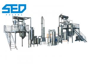 China Herbal Oil Extraction Concentration Production Line With GMP Standard Type factory