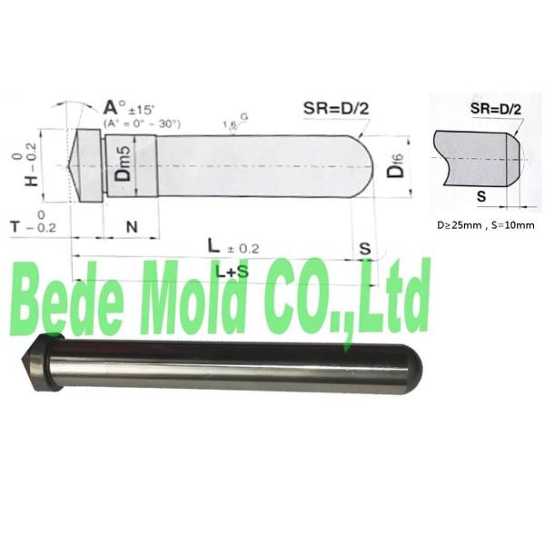 SUJ2 20Cr Angle Pins injection Mold Components 58~62HRC