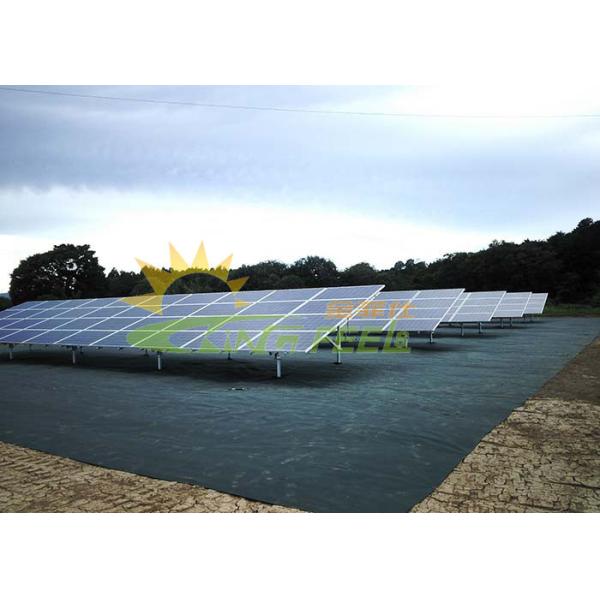 China Customized Size Solar Panel Racking System Easily Established Rails factory