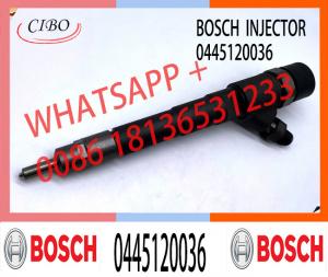 China Common Rail Disesl Injector 0445120036 for BOSCH  Daily 504047895 504086469 504113253 on sale