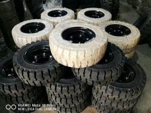 China forklift tires 10-28 with low speeding high pressure performance long operating life good riding safety and wear on sale