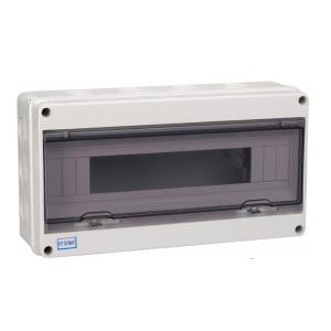 China HT 18 Way IP65 Waterproof Outdoor Electrical Enclosure Distribution Plastic Switch Box on sale