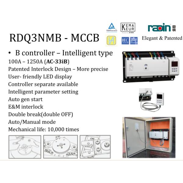 Back Up Generator ATS Control Panel Load Low Power Consumption High Security