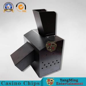 China Black Casino Game Accessories Ferrous Metal Iron Classic Automatic Licensing And Shredding Machine factory