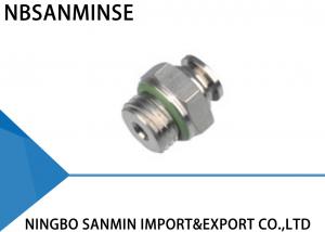 China Professional SSC-G Pneumatic Tube Fittings Air Line Connectors M5 - M6 Thread factory