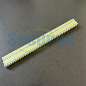 China Yellow Photoluminescent Markings Aluminium Anti Slip Stair Nosing on sale