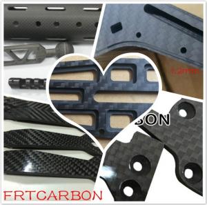 China Carbon Fibre Sheet Cnc Carbon Fiber Cutting Service For Carbon Drone Frame Rc Car factory
