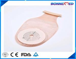China BM-6207 Portable One Piece Colostomy Urinary Bag Non-woven Fabric PE Puncturing Film Urine Collection Bag factory