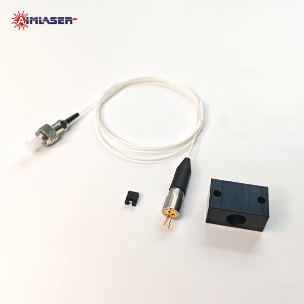 520nm 5mW 3.5um FC/PC SM Fiber Coupled Laser Diode Module