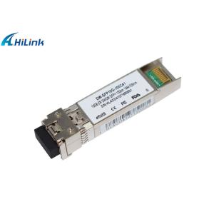 China 10G Dwdm SFP+ Transceiver Module ,  Arista Compatible 100km C27 3 Years Warranty on sale