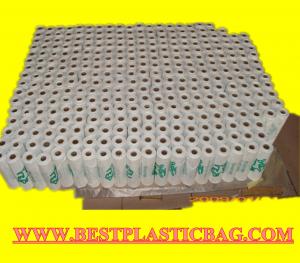 China HDPE plastic pet waste bag biodegradable dog poop roll bag factory