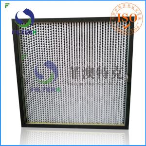 China Class Aluminum Foil Gas Turbine Filters Box Type F9 Efficiency Foe Shot Blast factory