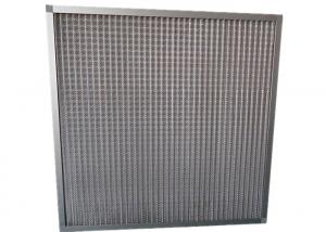 China MERV 11 Household Portable Mesh Panel Air Filter Pre Filter With Aluminum Frame factory