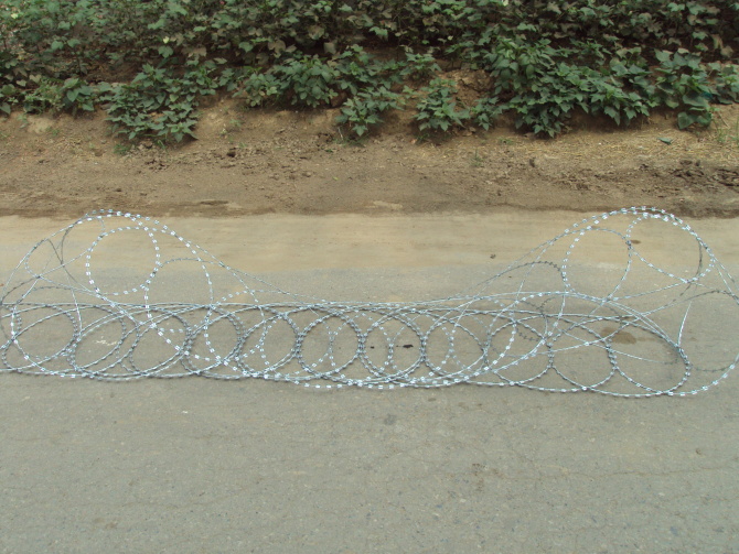 Razor Wire Flat Wrap Coils